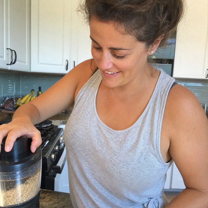 Tester with a kitchen or home appliance